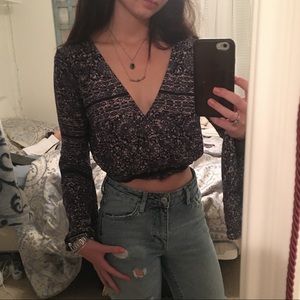 Forever 21 boho crop
